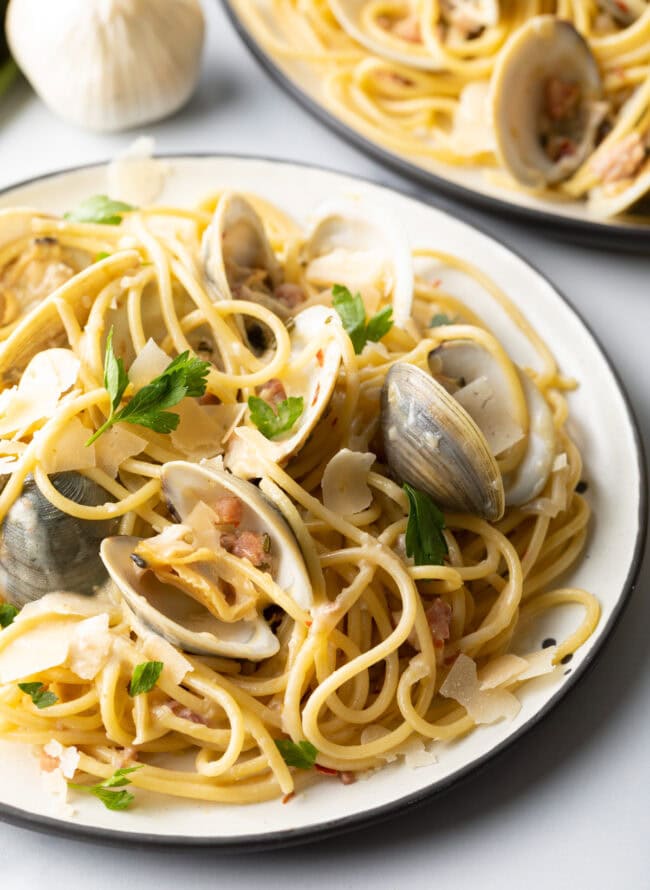 clams pasta alle vongole 