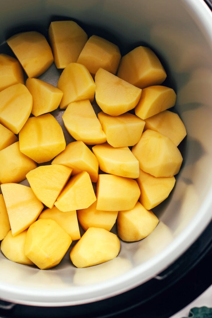 potato in the slow cooker
