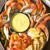 Spicy Mustard Seafood Sauce #GlutenFree #DairyFree #Ketogenic