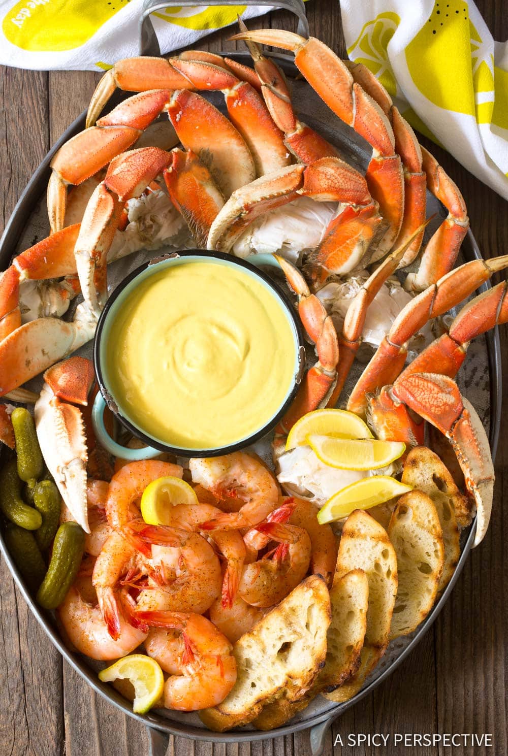 Spicy Mustard Seafood Sauce 
